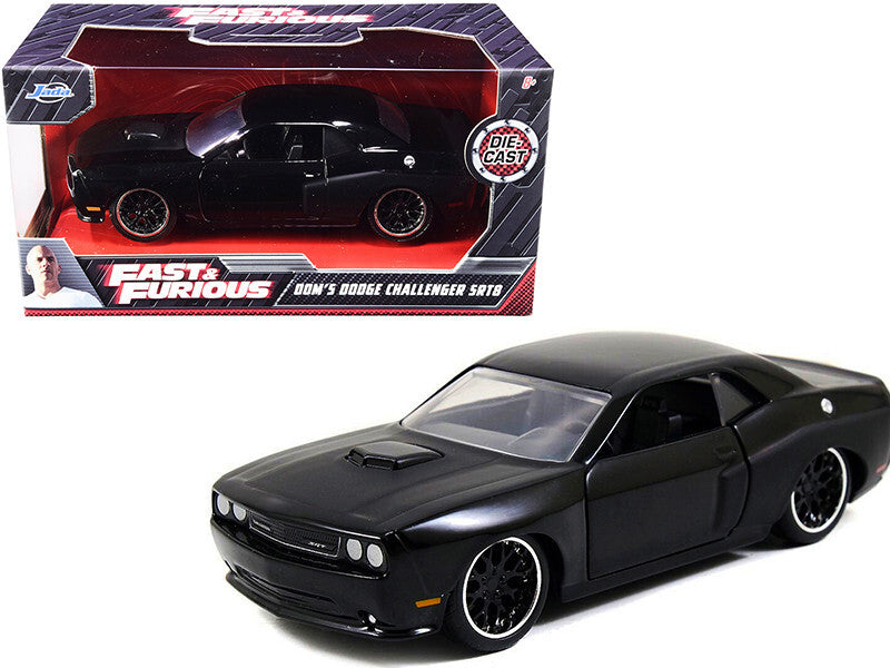 Dom's Dodge Challenger SRT8 Black "Fast & Furious" Movie 1/32 Diecast Model Car by Jada Jada