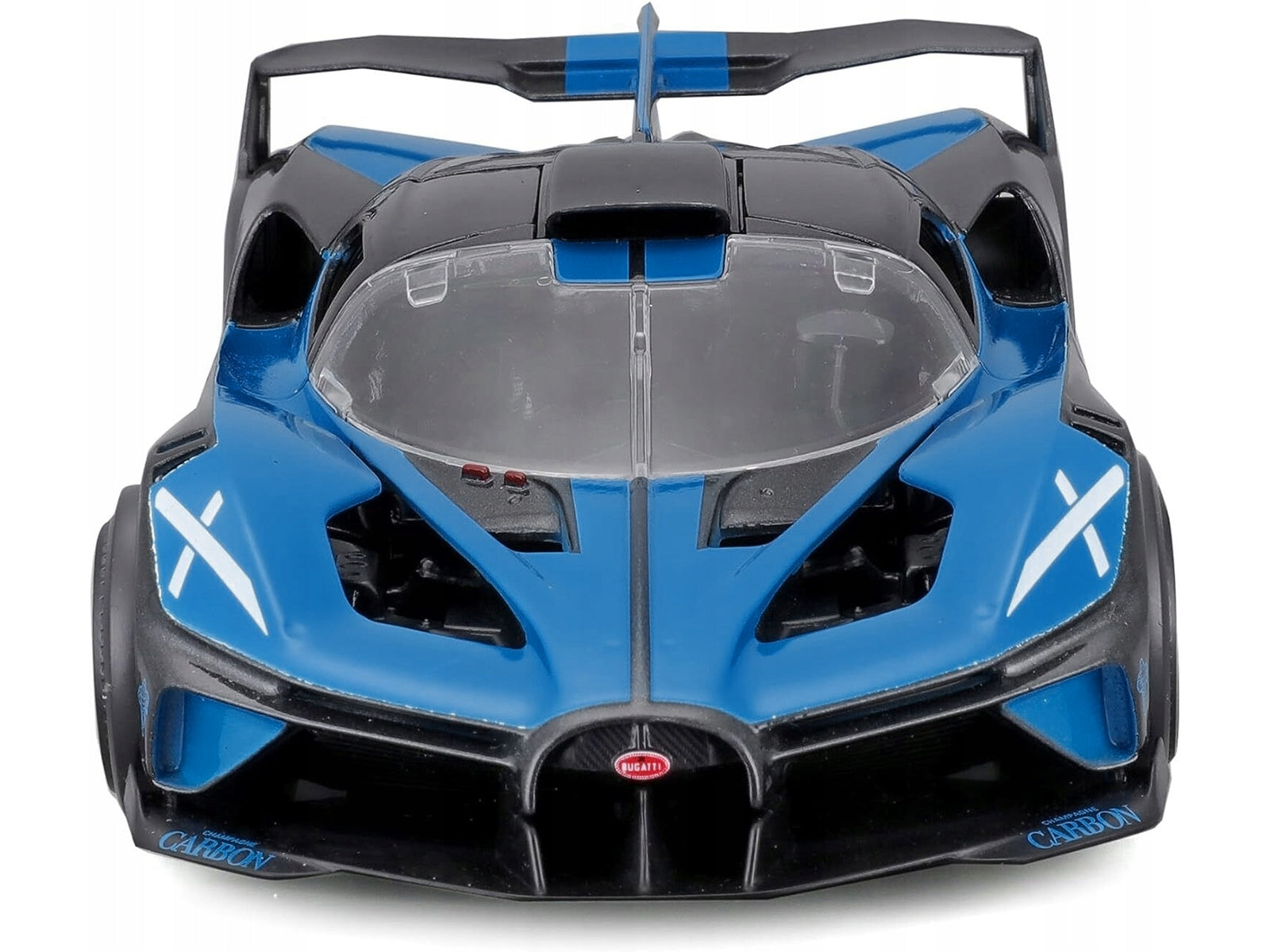 Bugatti Bolide Blue and Black Metallic "Special Edition" Series 1/24 Diecast Model Car by Maisto Maisto