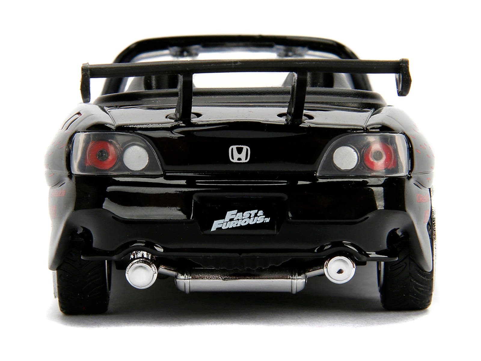 Honda S2000 Convertible Black with Graphics "Fast & Furious" Movie 1/32 Diecast Model Car by Jada Jada