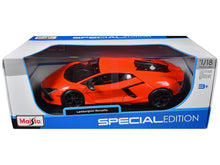 Load image into Gallery viewer, Lamborghini Revuelto Orange &quot;Special Edition&quot; Series 1/18 Diecast Model Car by Maisto Maisto
