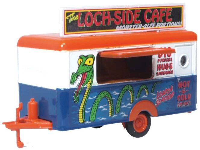 Mobile Food Trailer "Loch-Side Cafe" 1/87 (HO) Scale Diecast Model by Oxford Diecast Oxford Diecast