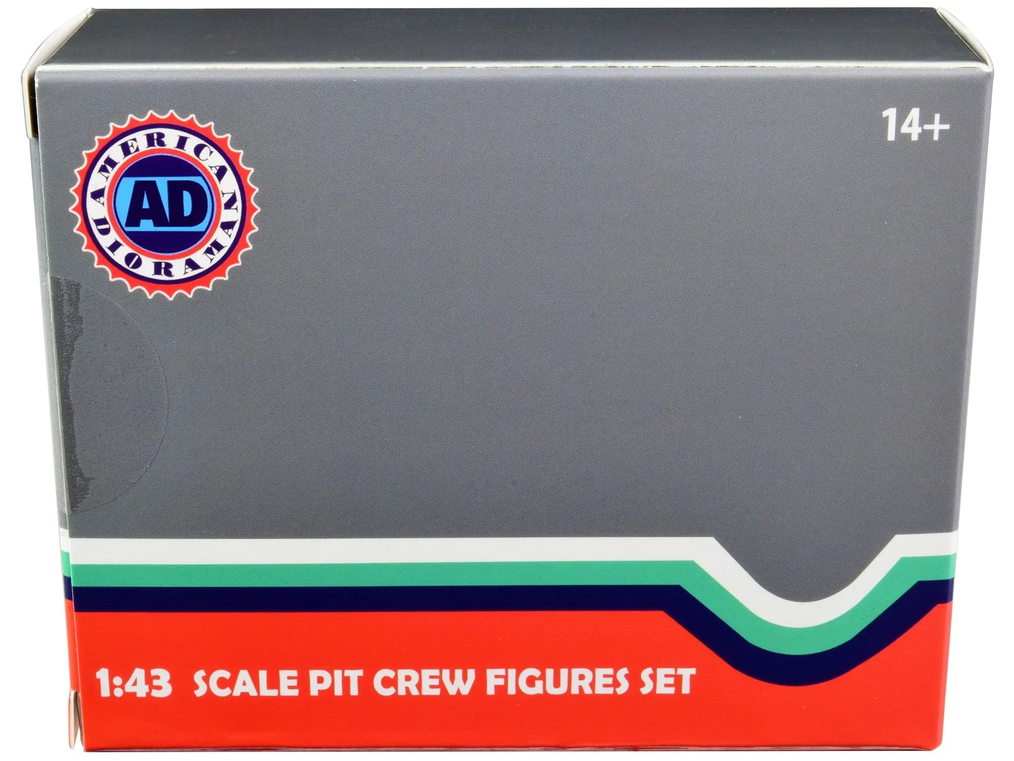 Formula One F1 Pit Crew 7 Figure Set Team Blue Release III for 1/43 Scale Models by American Diorama American Diorama