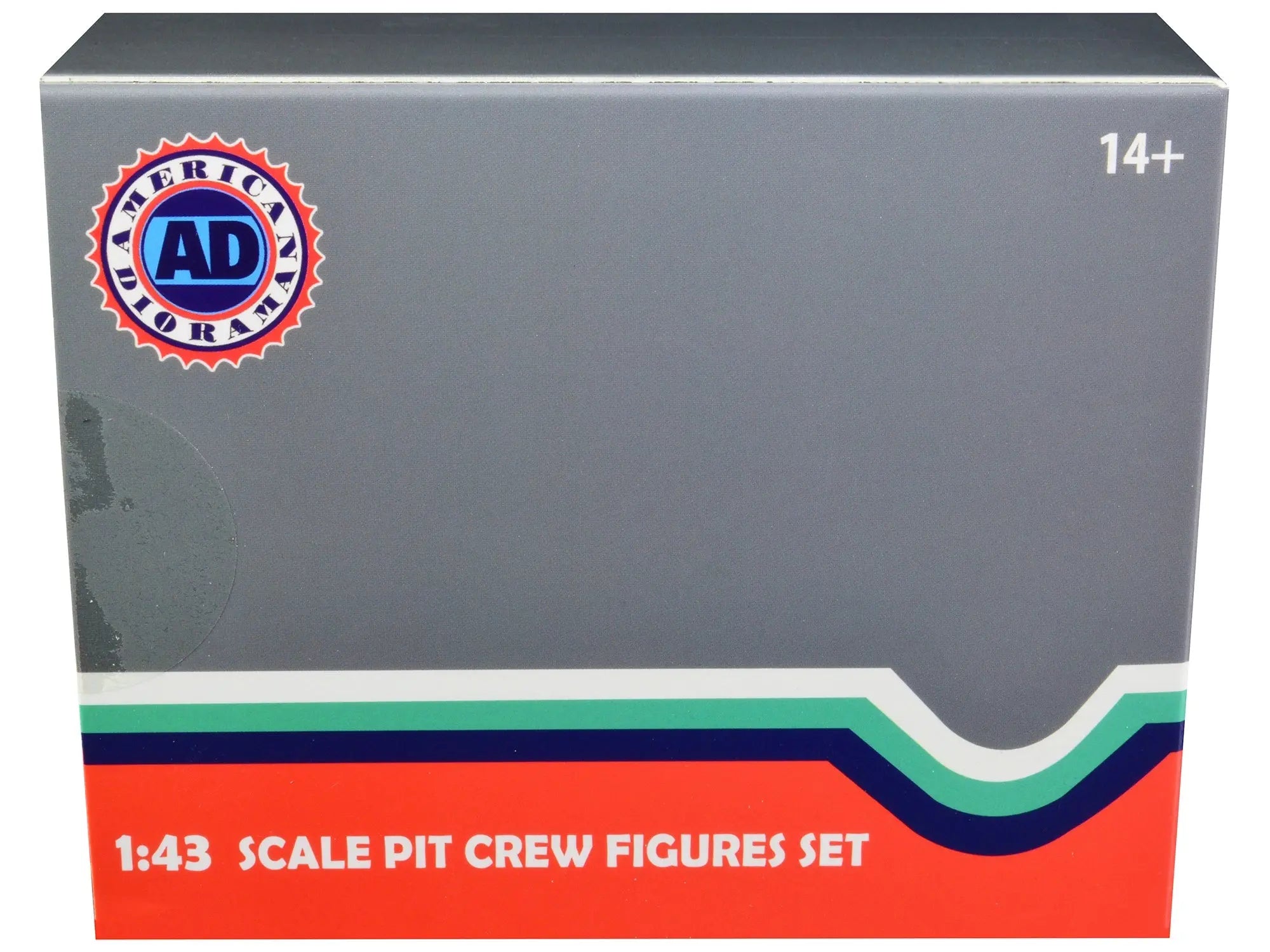 Formula One F1 Pit Crew 7 Figure Set Team Red Release III for 1/43 Scale Models by American Diorama American Diorama