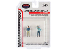 Load image into Gallery viewer, &quot;Racing Legends&quot; 50&#39;s Set of 2 Diecast Figures for 1/43 Scale Models by American Diorama American Diorama
