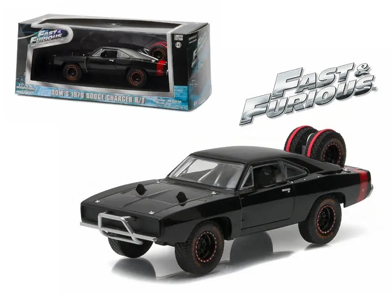 Dom's 1970 Dodge Charger R/T Off Road "Fast and Furious-Fast 7" Movie (2011) Diecast Model Car 1/43 by Greenlight Greenlight