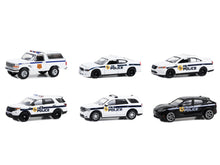 Load image into Gallery viewer, &quot;Hot Pursuit&quot; Special Edition &quot;FBI Police (Federal Bureau of Investigation Police)&quot; Set of 6 Police Cars 1/64 Diecast Model Cars by Greenlight Greenlight
