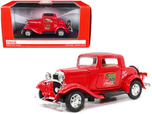 Load image into Gallery viewer, 1932 Ford Coupe &quot;Coca-Cola&quot; Red with Black Top 1/43 Diecast Model Car by Motor City Classics Motorcity Classics
