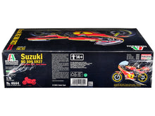 Load image into Gallery viewer, Skill 5 Model Kit Suzuki RG 500 XR27 Motorcycle #7 Barry Sheene &quot;Heron Team&quot; (1978) 1/9 Scale Model by Italeri Italeri
