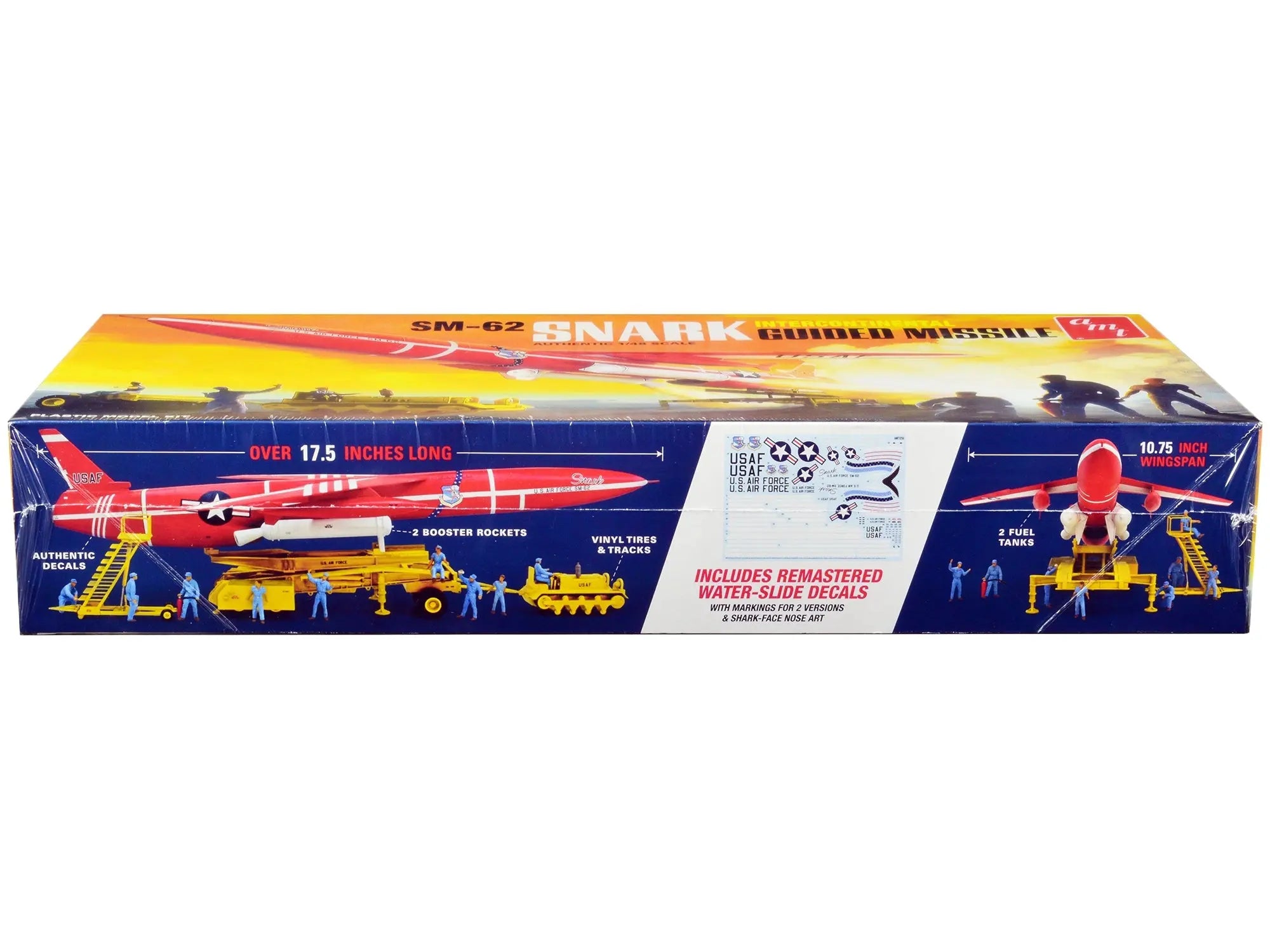 Skill 2 Model Kit Northrop SM-62 Snark Intercontinental Guided Missile 1/48 Scale Model by AMT AMT