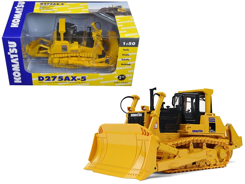 Komatsu D275AX-5 SIGMA Dozer with Ripper 1/50 Diecast Model by First Gear First Gear