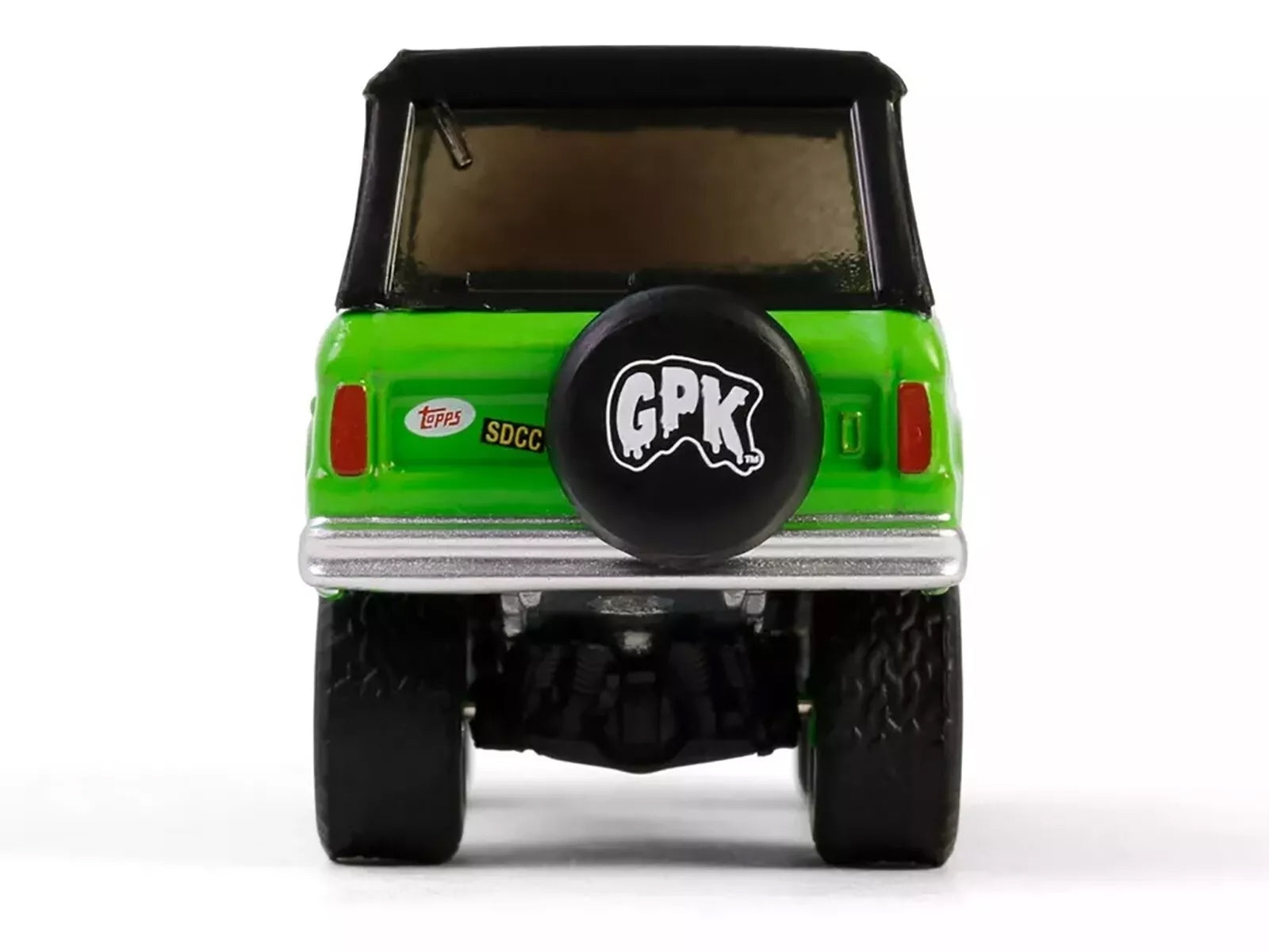 1969 Ford Bronco "Garbage Pail Kids: Super Snotty" Green with Black Top "San Diego Comic-Con 2024 Exclusive" 1/64 Diecast Model Car by Greenlight Greenlight