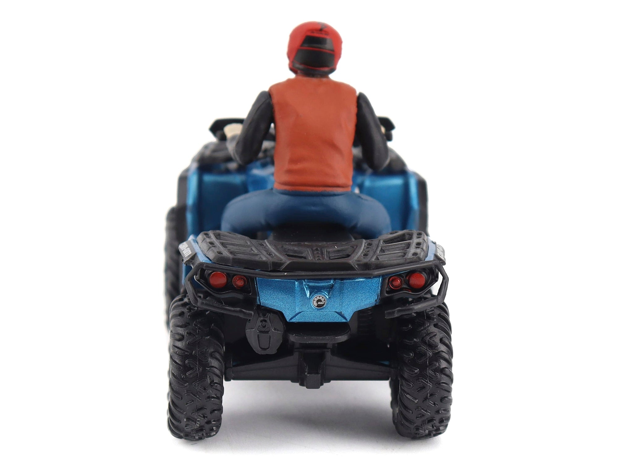 Can-Am Outlander XT 1000R ATV Oxford Blue Metallic with Driver Figure 1/32 Diecast Model by BRP Models BRP Models