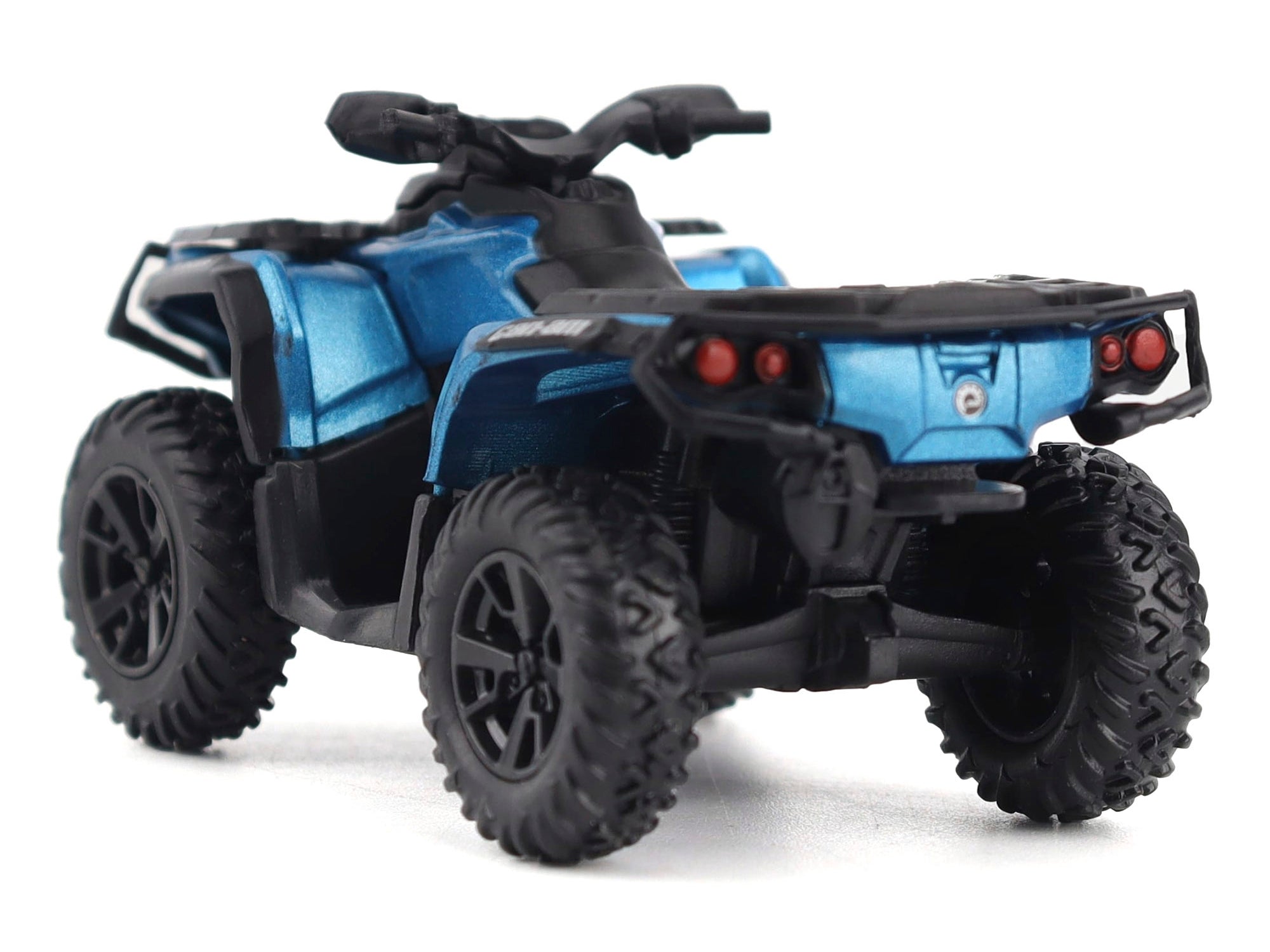 Can-Am Outlander XT 1000R ATV Oxford Blue Metallic with Driver Figure 1/32 Diecast Model by BRP Models BRP Models