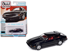 Load image into Gallery viewer, 1983 Toyota Celica Supra Black with Red Interior &quot;Import Legends&quot; Series 1/64 Diecast Model Car by Auto World Autoworld
