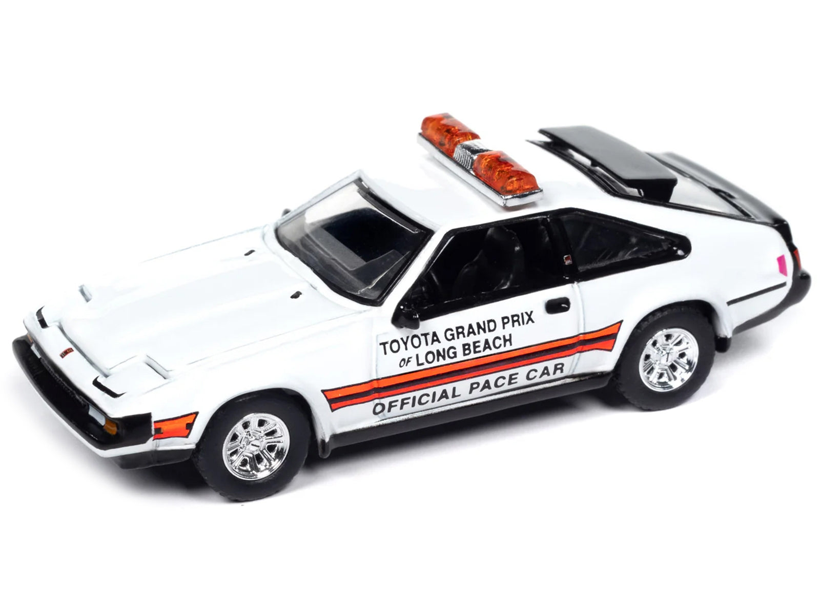 1983 Toyota Celica Supra "Toyota Grand Prix of Long Beach Official Pace Car" White "Import Legends" Series 1/64 Diecast Model Car by Auto World Autoworld