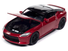 Load image into Gallery viewer, 2023 Nissan Z Passion Red Metallic with Black Top &quot;Import Legends&quot; Series 1/64 Diecast Model Car by Auto World Autoworld
