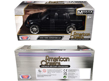 Load image into Gallery viewer, 2000 Ford Expedition XLT Black Metallic &quot;Maxx Design&quot; &quot;American Classics&quot; Series 1/24 Diecast Model Car by Motormax Motormax
