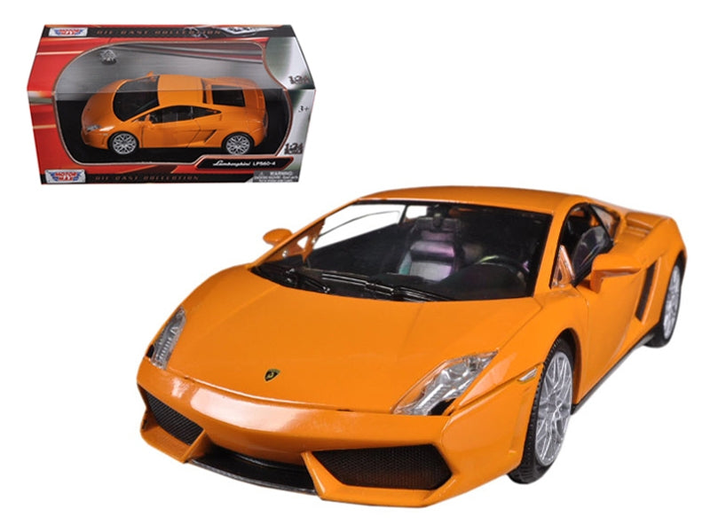 Lamborghini Gallardo LP-560-4 Orange 1/24 Diecast Model Car by Motormax Motormax