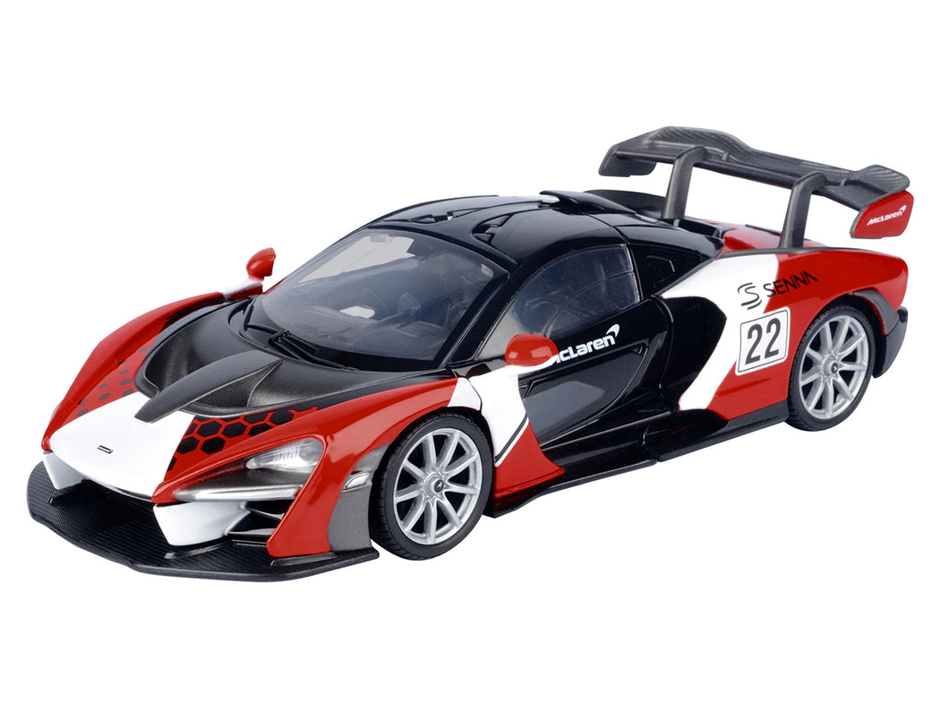 McLaren Senna #22 Black with Red and White Graphics 