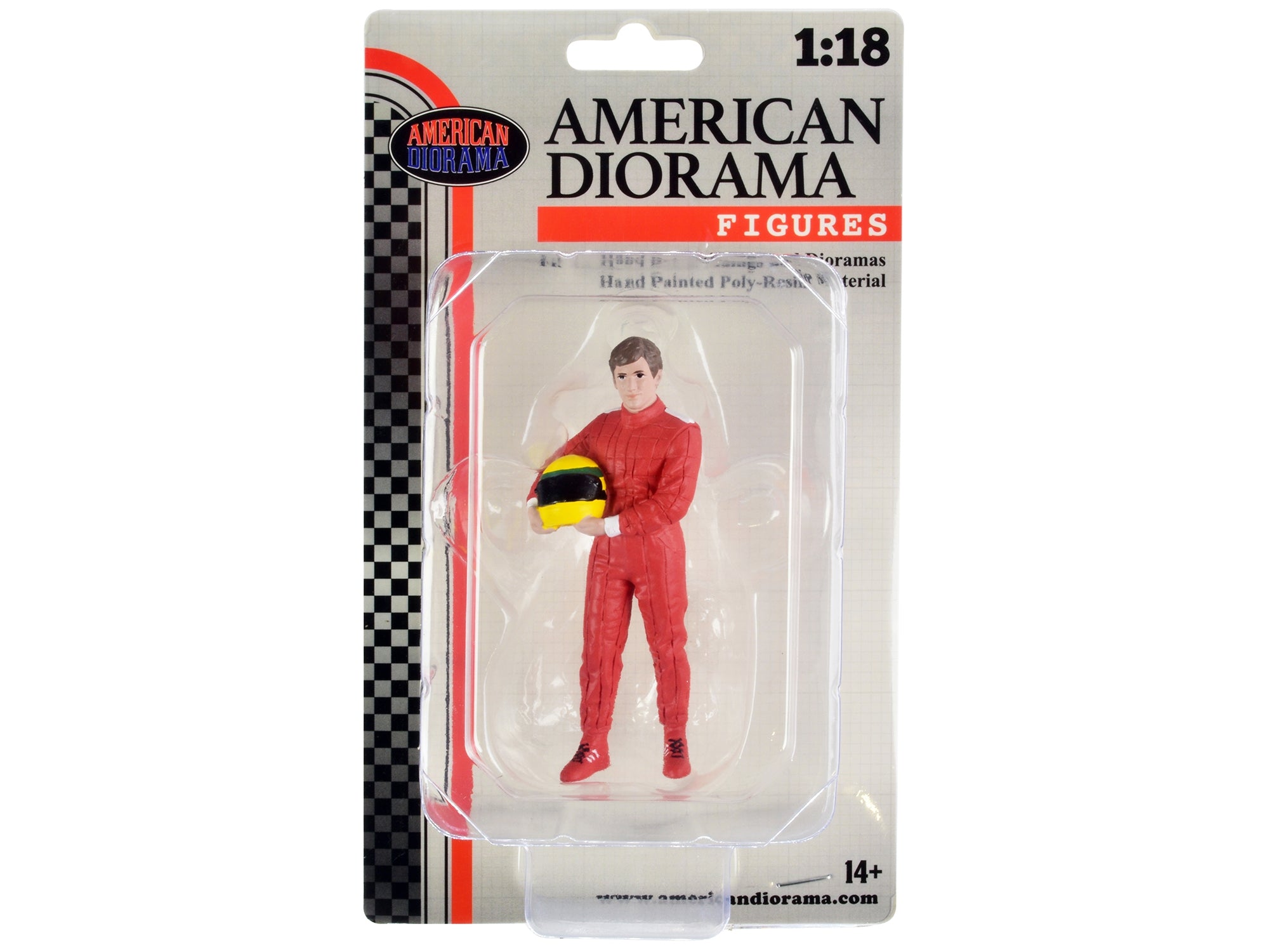 "Racing Legends" 80's Figure A for 1/18 Scale Models by American Diorama American Diorama