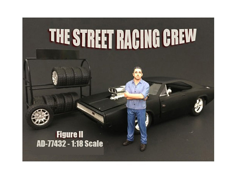 The Street Racing Crew Figure II For 1:18 Scale Models by American Diorama American Diorama