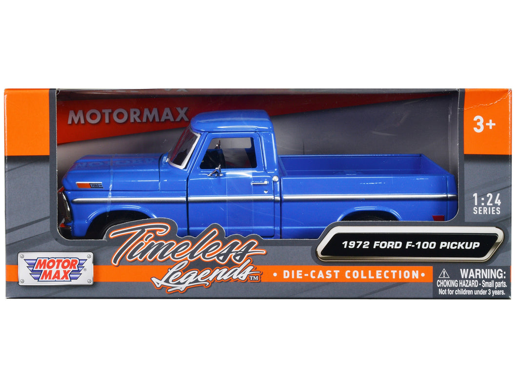 1972 Ford F-100 Pickup Truck Blue 