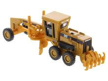 Load image into Gallery viewer, CAT Caterpillar 163H Motor Grader Yellow 1/87 (HO) Diecast Model by Diecast Masters Diecast Masters
