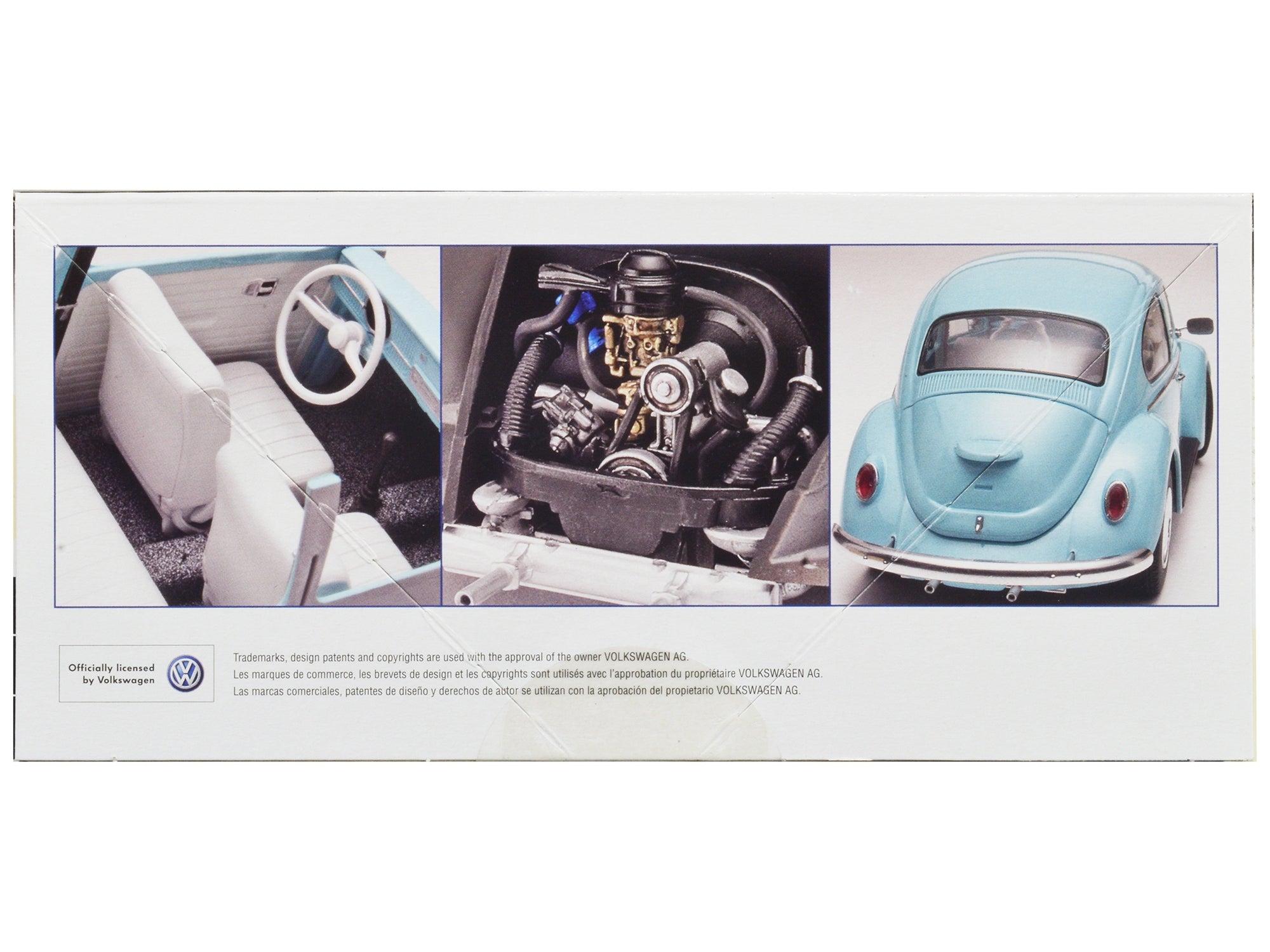 Level 4 Model Kit 1968 Volkswagen Beetle 1/24 Scale Model by Revell Revell