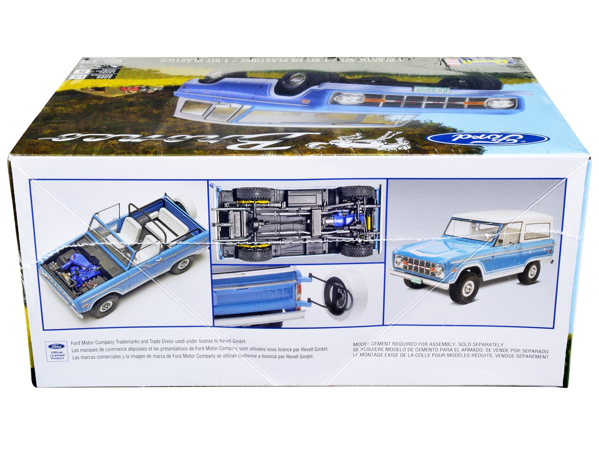 Level 5 Model Kit Ford Bronco 1/25 Scale Model by Revell Revell