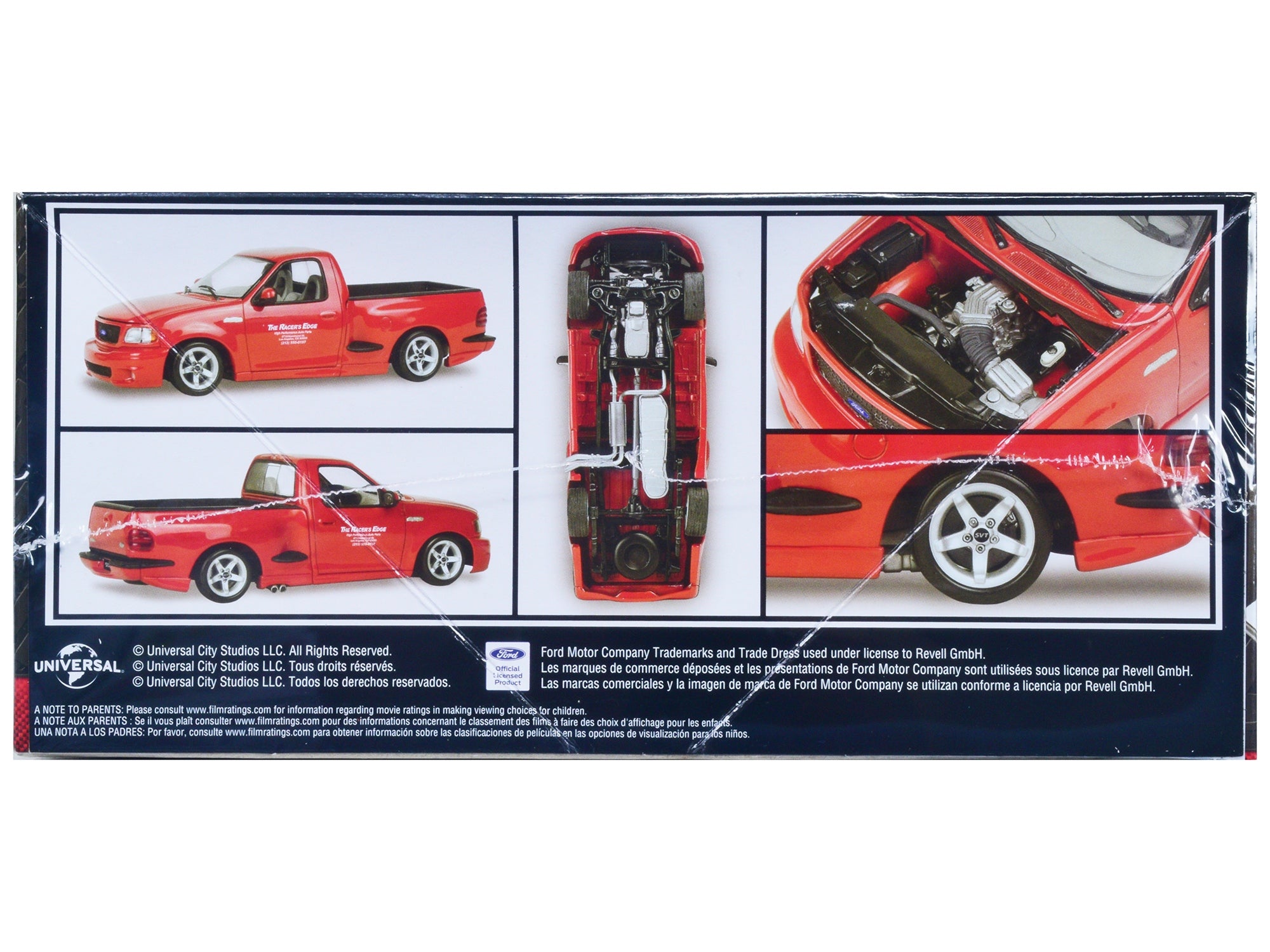 Level 4 Model Kit Brian's Ford F-150 SVT Lightning Pickup Truck "Fast and Furious" 1/25 Scale Model by Revell Revell