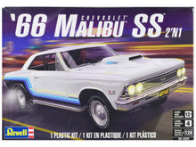 Load image into Gallery viewer, Level 4 Model Kit 1966 Chevrolet Malibu SS 2-in-1 Kit 1/24 Scale Model by Revell Revell
