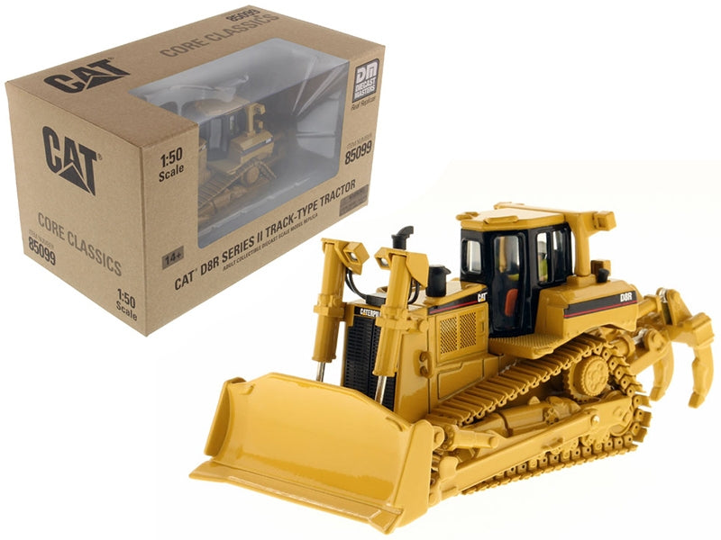 CAT Caterpillar D8R Series II Track Type with Operator "Core Classics Series" 1/50 Diecast Model by Diecast Masters Diecast Masters