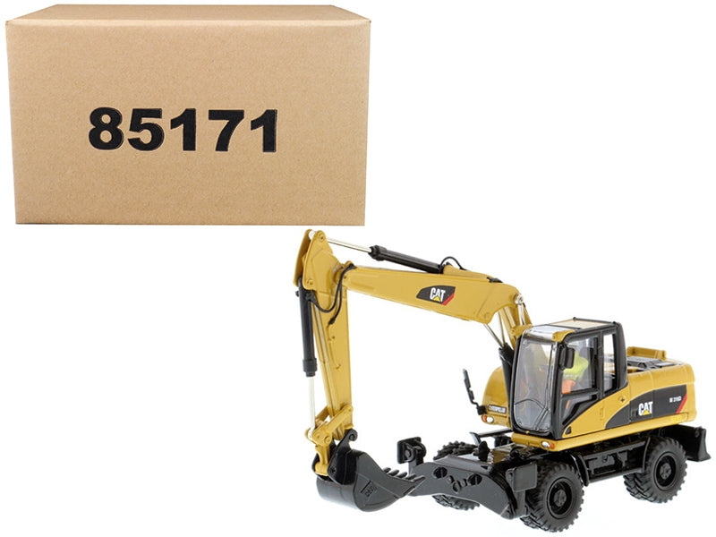 CAT Caterpillar M316D Wheel Excavator with Operator "Core Classics Series" 1/50 Diecast Model  by Diecast Masters Diecast Masters