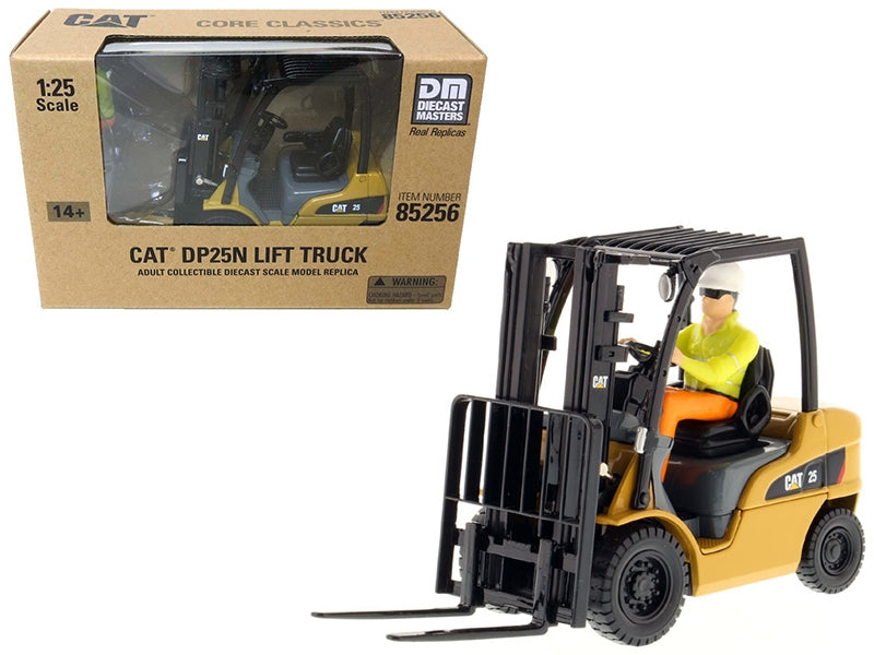 CAT Caterpillar DP25N DP/GP15-35N Range Lift Truck with Operator "Core Classics Series" 1/25 Diecast Model by Diecast Masters Diecast Masters