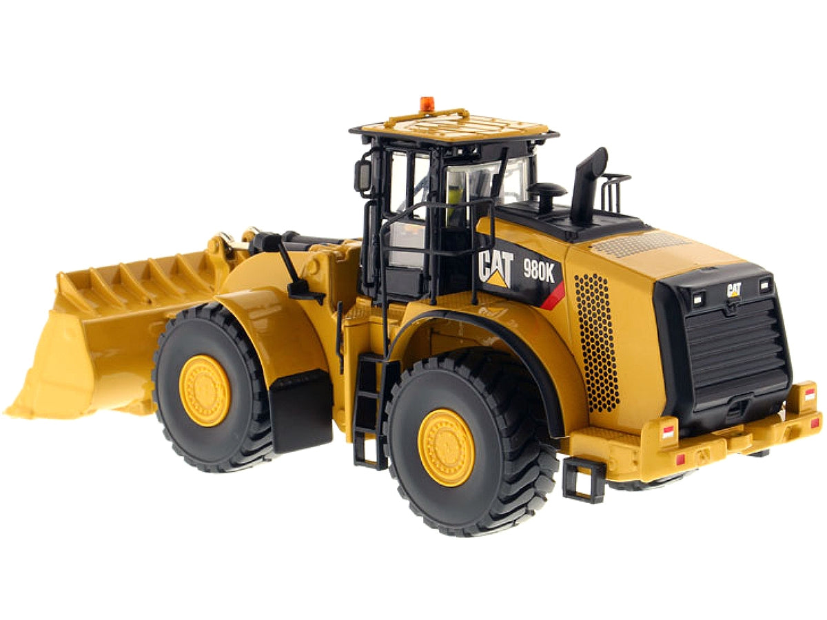 CAT Caterpillar 980K Wheel Loader Rock Configuration with Operator "Core Classics Series" 1/50 Diecast Model by Diecast Masters Diecast Masters