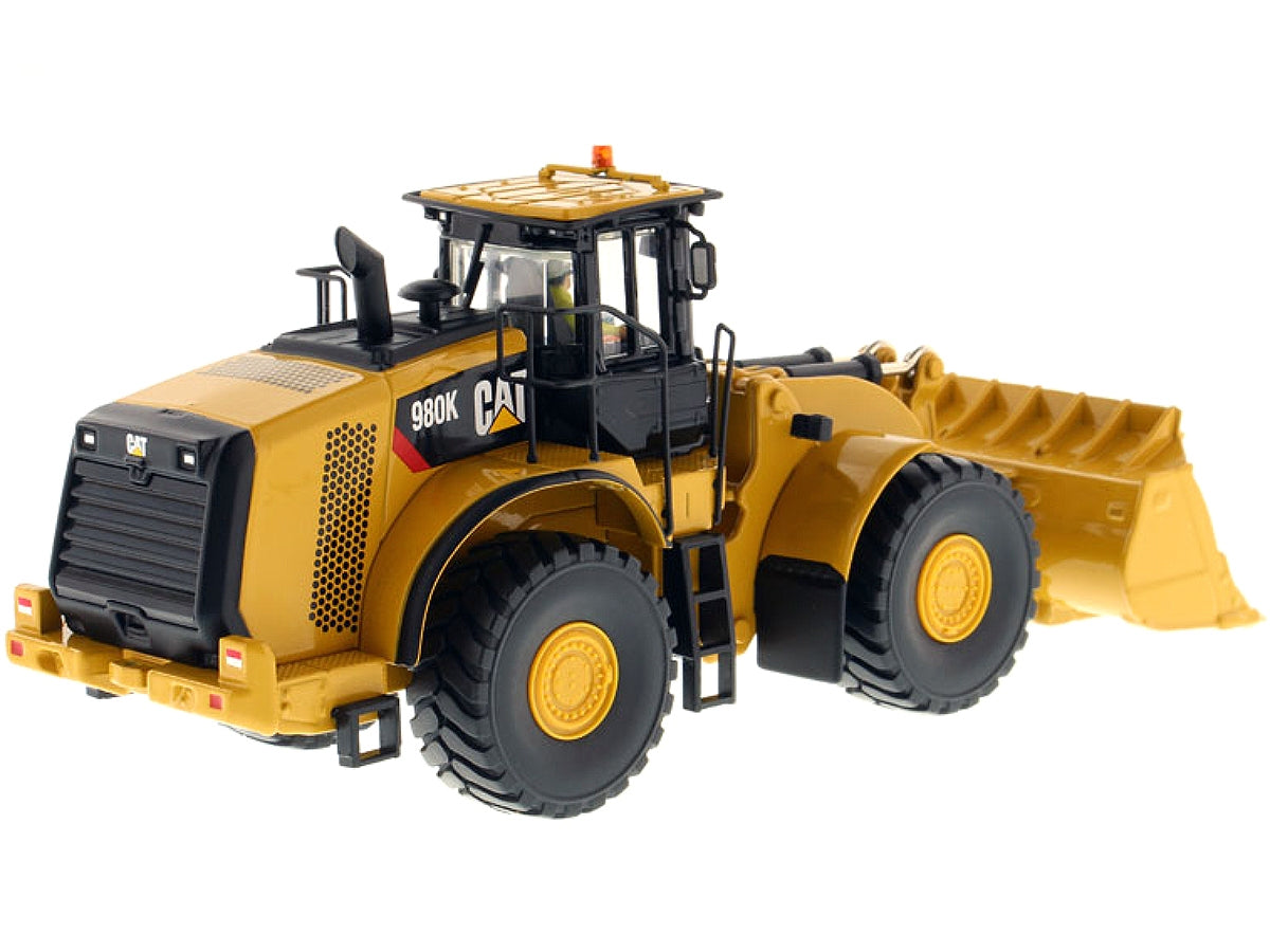 CAT Caterpillar 980K Wheel Loader Rock Configuration with Operator "Core Classics Series" 1/50 Diecast Model by Diecast Masters Diecast Masters