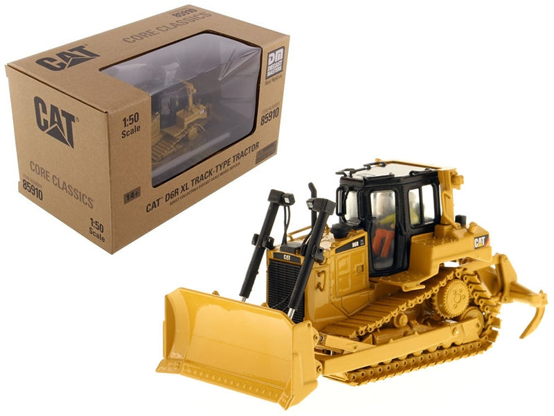 CAT Caterpillar D6R Track Type Tractor with Operator "Core Classics Series" 1/50 Diecast Model by Diecast Masters Diecast Masters