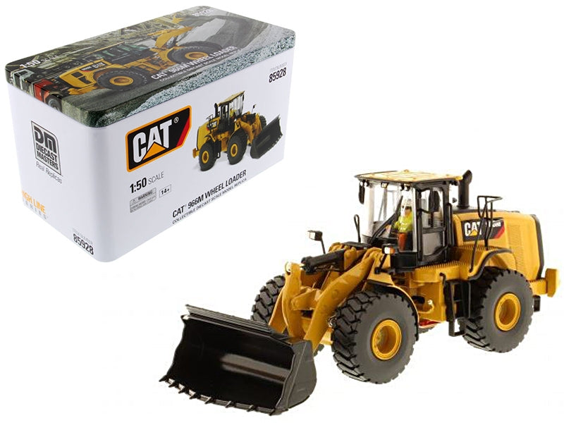 CAT Caterpillar 966M Wheel Loader with Operator "High Line Series" 1/50 Diecast Model  by Diecast Masters Diecast Masters