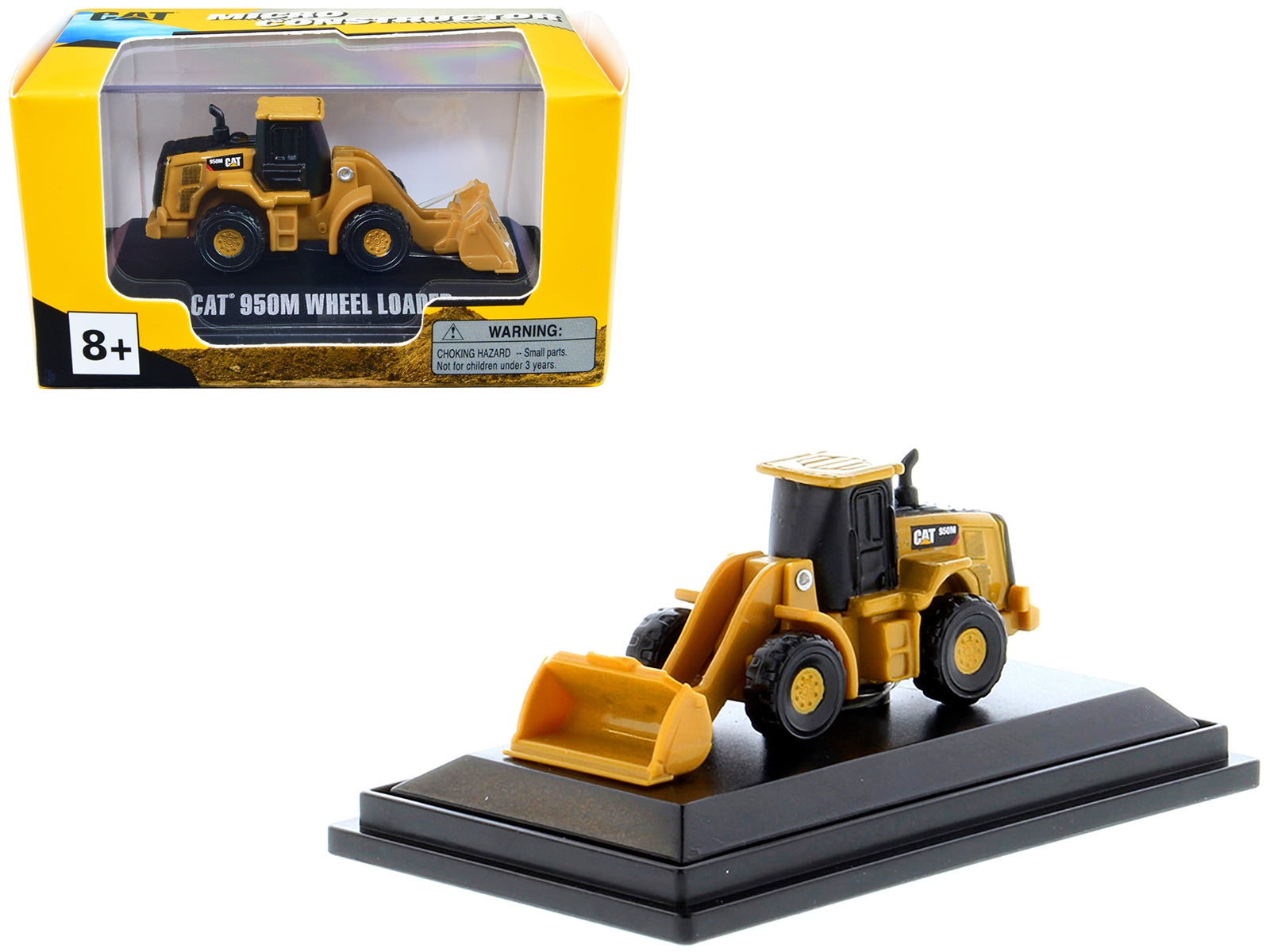 CAT Caterpillar 950M Wheel Loader Yellow "Micro-Constructor" Series Diecast Model by Diecast Masters Diecast Masters