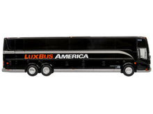 Load image into Gallery viewer, Van Hool TX45 Coach Bus &quot;Lux Bus America&quot; Black &quot;The Bus &amp; Motorcoach Collection&quot; Limited Edition to 504 pieces Worldwide 1/87 (HO) Diecast Model by Iconic Replicas Iconic Replicas
