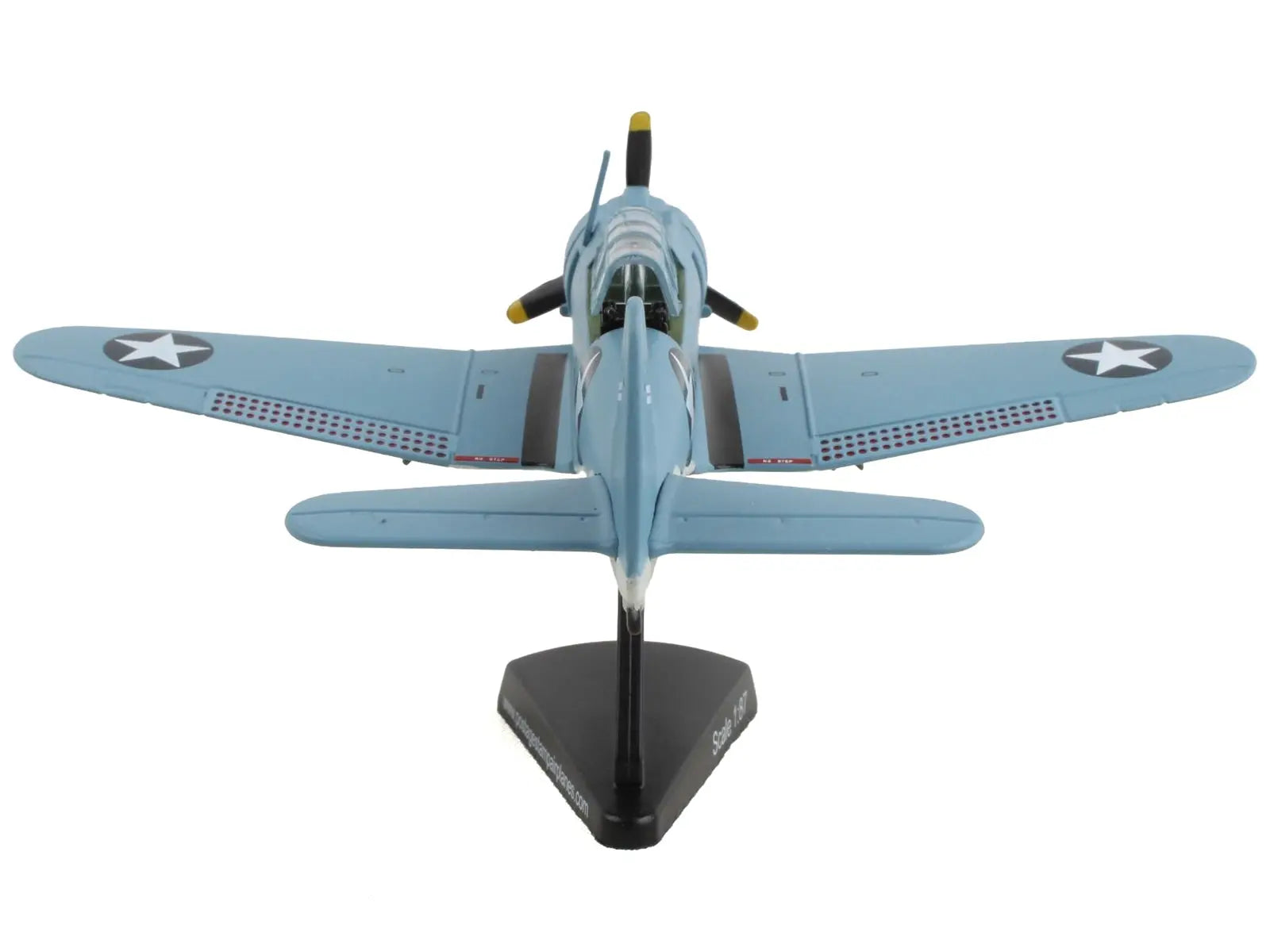 Douglas SBD-3 Dauntless Aircraft "Lt. Richard Best" United States Navy 1/87 Diecast Model Airplane by Postage Stamp Postage Stamp