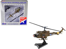 Load image into Gallery viewer, Bell UH-1 Iroquois &quot;Huey&quot; Helicopter &quot;MEDEVAC&quot; United States Army 1/87 (HO) Diecast Model by Postage Stamp Postage Stamp
