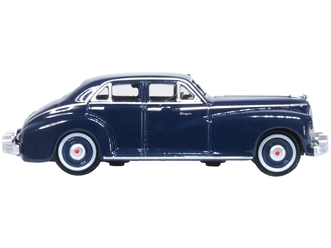 1942 Packard Clipper Touring Sedan Packard Blue 1/87 (HO) Scale Diecast Model Car by Oxford Diecast Oxford Diecast