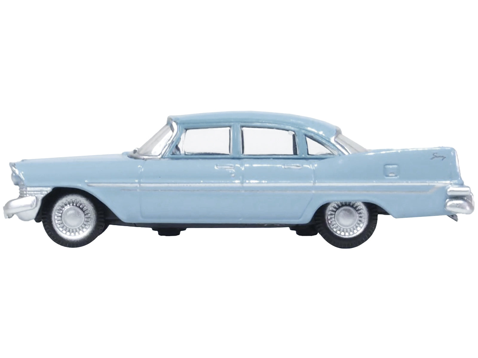 1959 Plymouth Savoy Sedan Powder Blue 1/87 (HO) Scale Diecast Model Car by Oxford Diecast Oxford Diecast