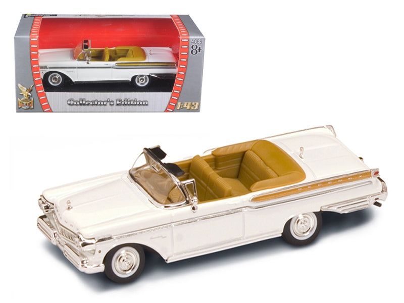 1957 Mercury Turnpike Cruiser White 1/43 Diecast Model Car by Road Signature Road Signature