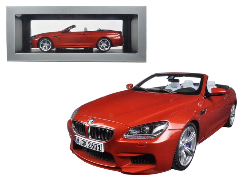 BMW M6 F12M Convertible Sakhir Orange 1/18 Diecast Model Car by Paragon Paragon