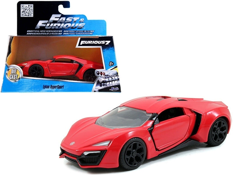 Lykan Hypersport Red "Fast & Furious 7" (2015) Movie 1/32 Diecast Model Car by Jada Jada