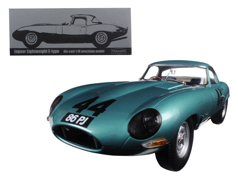 1963 Jaguar Lightweight E-Type #44 "Arkins 86 PJ" 1/18 Diecast Model Car by Paragon Paragon