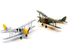 Load image into Gallery viewer, Level 2 Model Kit De Havilland Tiger Moth Aircraft with 2 Scheme Options 1/72 Plastic Model Kit by Airfix Airfix
