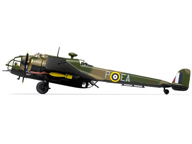 Level 2 Model Kit Handley Page Hampden Bomber Aircraft 1/72 Plastic Model Kit by Airfix Airfix